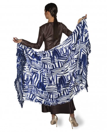 Палантин Унисекс W.FR240-VIRTUEL/VIOLETTE